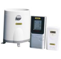 Беспроводный цифровой измеритель осадков (дождемер) с термометром